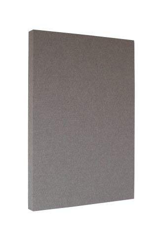 Ats Acoustic Panel 24X36X2, Fire Rated, Square Edge, Warm Grey Color